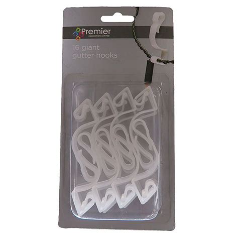 Premier 16 Giant Gutter Hooks For Christmas Lights - Ray Grahams DIY Store