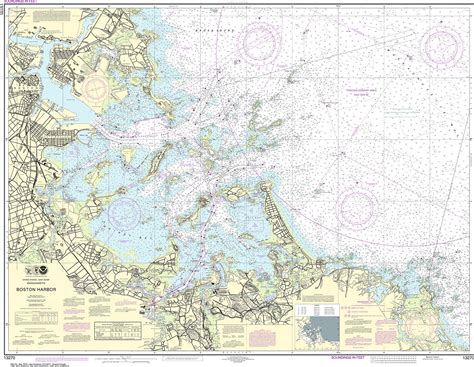 NOAA Nautical Chart - 13270 Boston Harbor