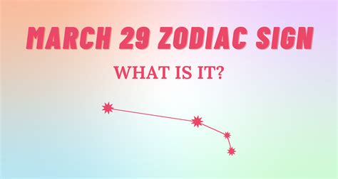 March 29 Zodiac Sign Explained | So Syncd