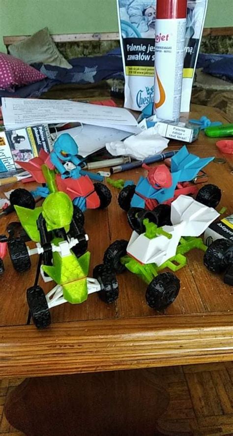 3D Printable CYBERQUAD by Aitor Baltziskueta