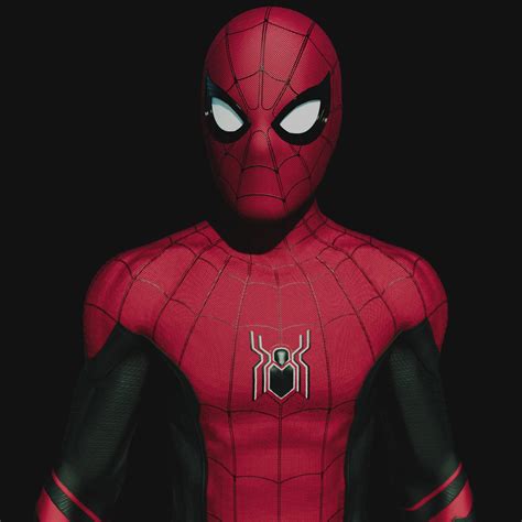 Tom Holland Spider-Man 3d render 1 by Ugo9p1 on DeviantArt