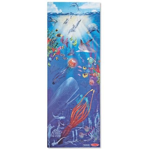 FLOOR PUZZLE- MELISSA & DOUG - UNDER THE SEA 100 PIECE