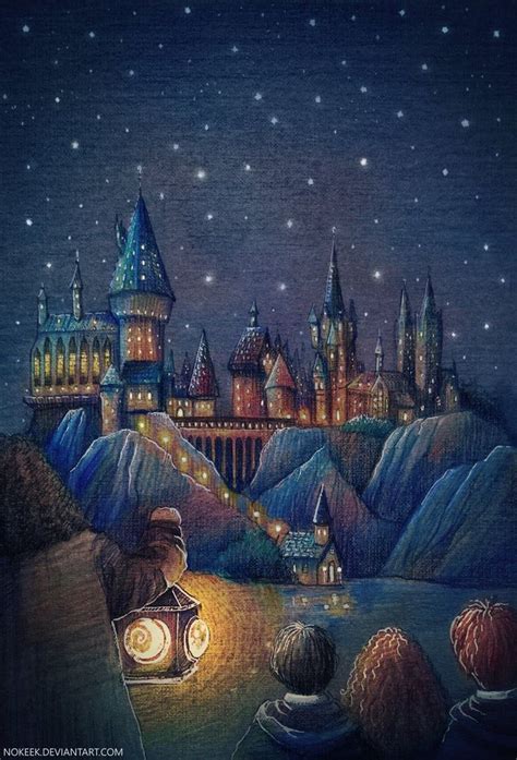 Welcome to Hogwarts by nokeek on deviantART | Рисунки на тему гарри ...