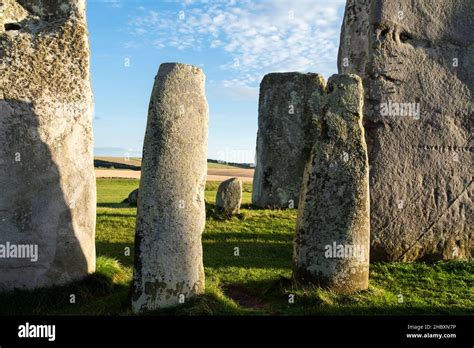 Stonehenge Bluestones and Sarsen stones on a sunny day 2021 Stock Photo ...