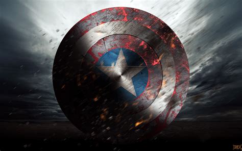 Captain America Shield Wallpaper HD | PixelsTalk.Net