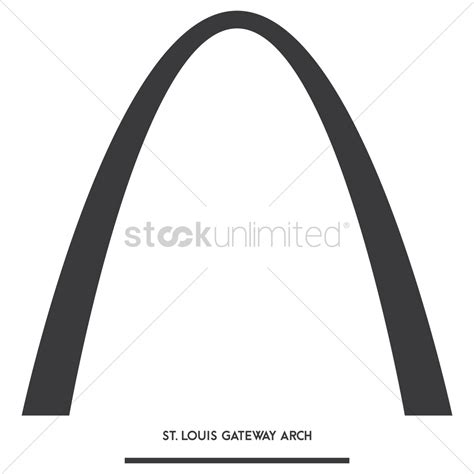 St Louis Arch Vector at GetDrawings | Free download