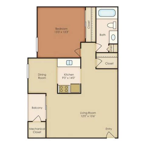 Floorplans | Center Pointe Apartments