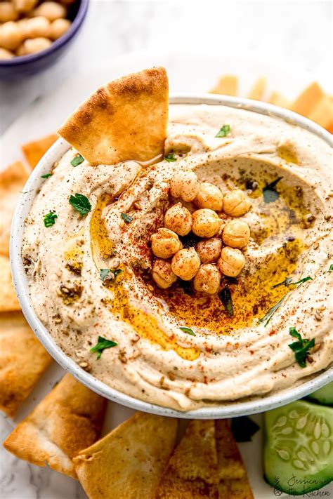 Perfect Homemade Hummus | Jessica in the Kitchen