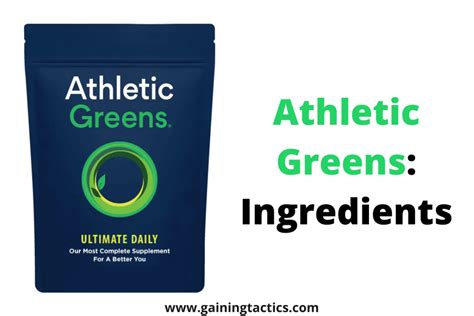 SuperGreen TONIK vs Athletic Greens- Which is Better? - Gaining Tactics