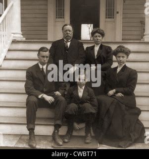 William Howard Taft and family Stock Photo - Alamy