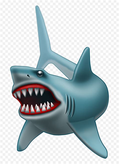 Za Emojis - Great White Shark,Shark Emojis - free transparent emoji ...