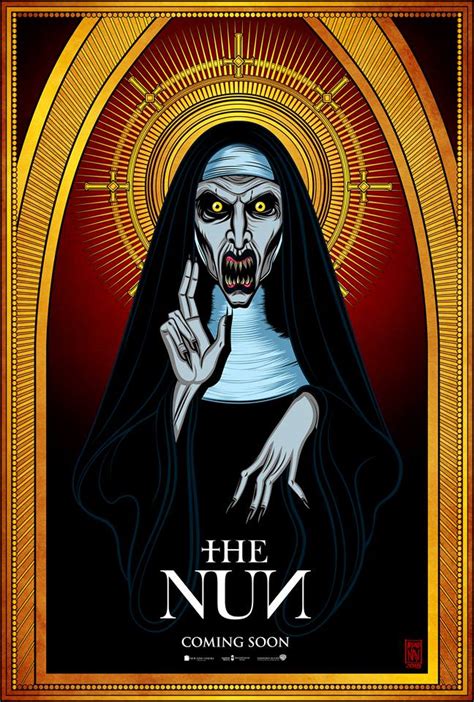 Poster The Nun (2018) - Poster Călugărița: Misterul de la mănăstire ...