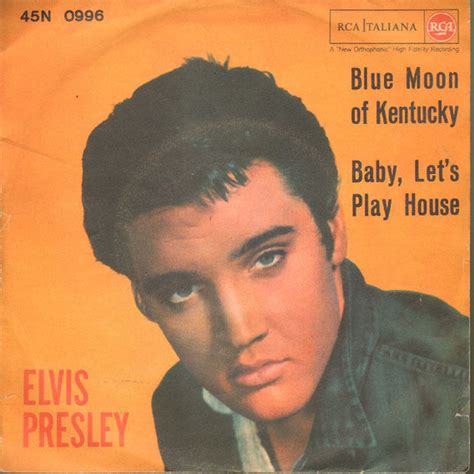 Elvis Presley - Blue Moon Of Kentucky (1960, Vinyl) | Discogs