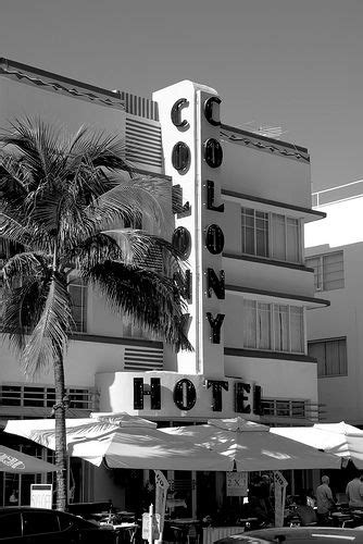 Colony Hotel Miami Beach Art Deco Scene from Scarface