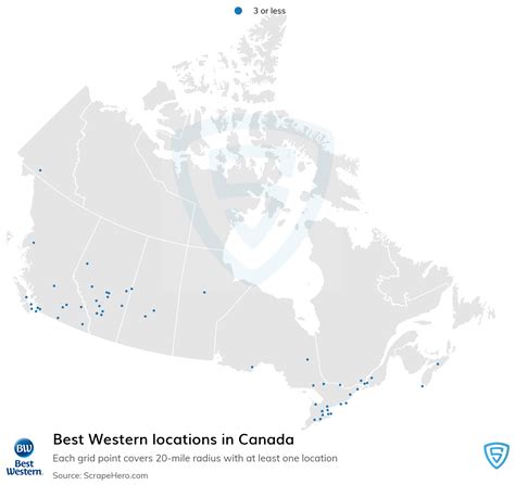 List of all Best Western hotel locations in Canada - ScrapeHero Data Store