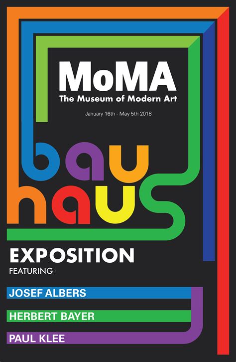 MoMA Exposition Poster :: Behance