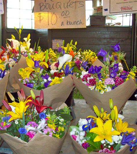 Seattle Flower Bouquets Photograph by Traci Hallstrom