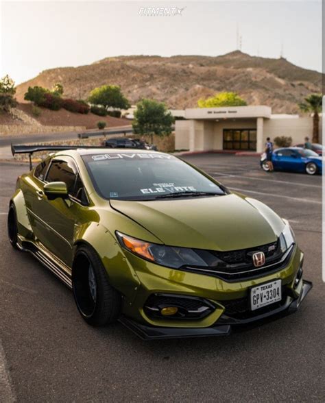 14 2015 Civic Honda Si C2b Air Air Suspension Work Rezax Ii Custom ...