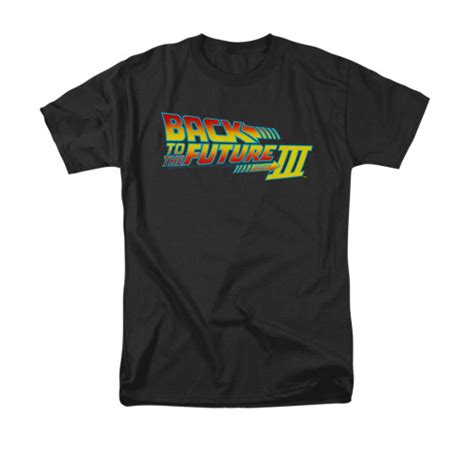 Back to the Future 3 Logo T Shirt