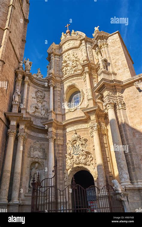 Valencia cathedral, Spain Stock Photo - Alamy