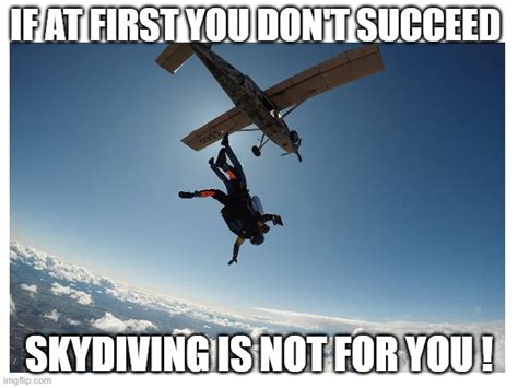 Skydiving - Imgflip