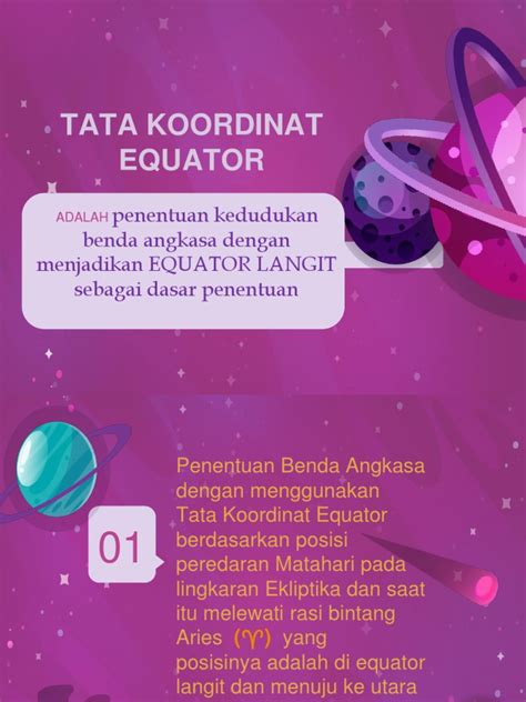 Tata Koordinat Equator | PDF
