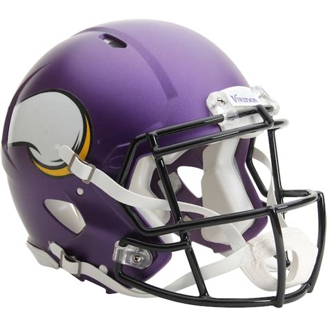 Riddell Minnesota Vikings Authentic Speed Football Helmet - Purple ...