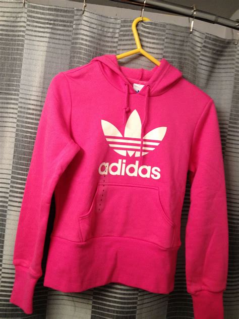 Finally got my pink Adidas hoodie! =) | Adidas hoodie, Pink adidas ...