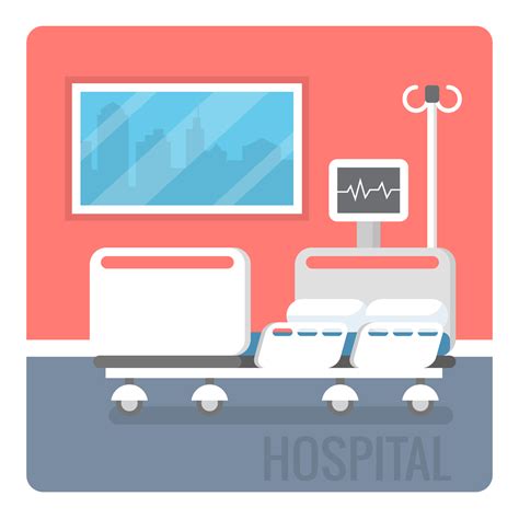 Hospital Room 225341 Vector Art at Vecteezy