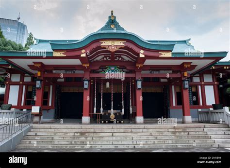 View Of Hie Shrine In Akasaka, Tokyo, Japan Stock Photo - Alamy