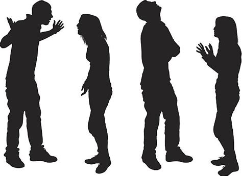 Silhouette Of Behavior Illustrations, Royalty-Free Vector Graphics ...