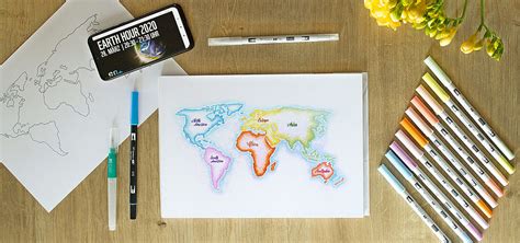 How To Draw A Map Of The World - Cornerpay28