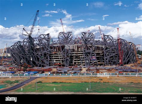 construction site of National Stadium,Beijing,China Stock Photo - Alamy