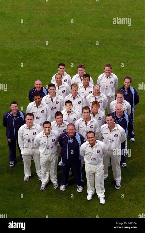 Cricket - Surrey County Cricket Club - Photocall - The Brit Oval Stock ...