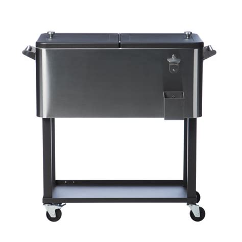 Trinity Stainless Steel Cooler with Shelf - Overstock Shopping - Big ...