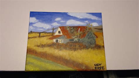 Abandoned Farmhouse Painting by Grimnir-9 on DeviantArt