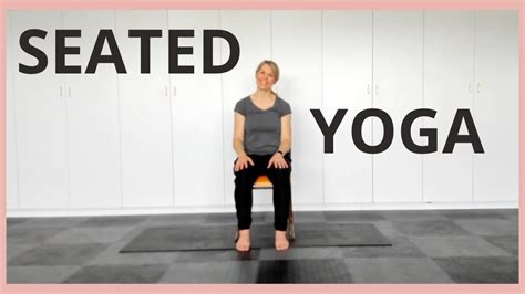 Chair Yoga - 10 Minutes - YouTube