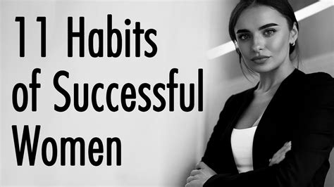 11 Habits of Successful Women » | Successful women, Successful people, Succesful women