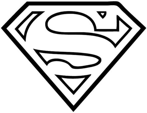 Escudo De Superman Para Colorear | Images and Photos finder