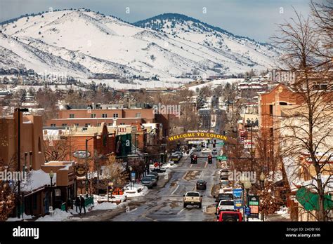 Downtown golden colorado hi-res stock photography and images - Alamy