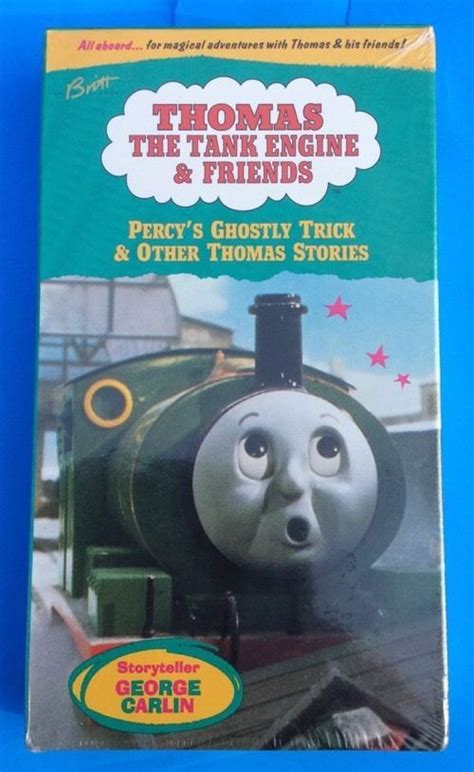 Thomas The Tank Engine & Friends PERCY'S GHOSTLY TRICK VHS George Carlin NEW | A lot of online ...