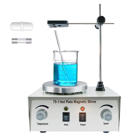 Buy YaeCCC 1000ml Magnetic Stirrer Hot Plate Magnetic Mixer Stir Plate Lab Stirrers 2400 RPM ...