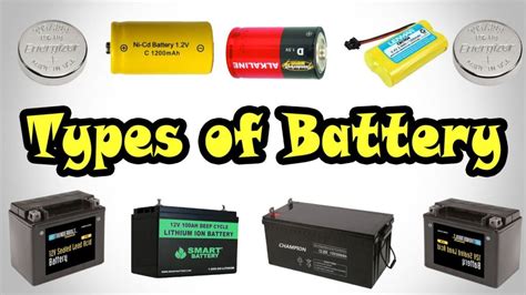 EEE World, Department of EEE, ADBU: Types Of Batteries