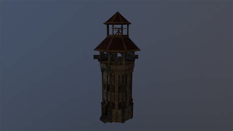 Archer Tower Level 20 3D model | CGTrader