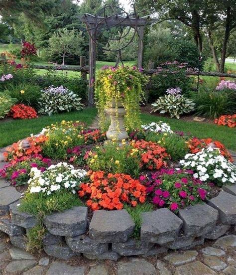 20+ Stunning Small Flower Gardens And Plants Ideas For Your Front Yard | Schöner blumengarten ...