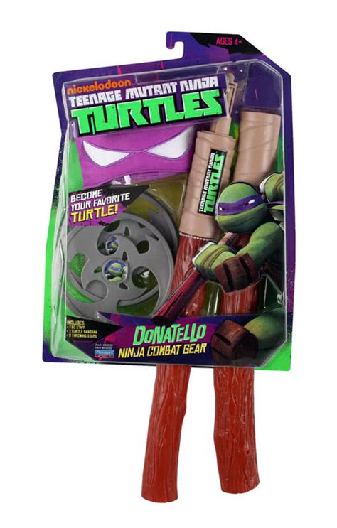 Ninja Turtles Toy Weapons Set Donatello | Officially Licensed Ninja Turtles Look | horror-shop.com