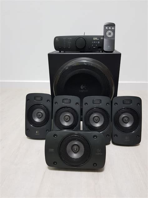 Logitech Z906 5.1 surround sound system, Audio, Soundbars, Speakers & Amplifiers on Carousell