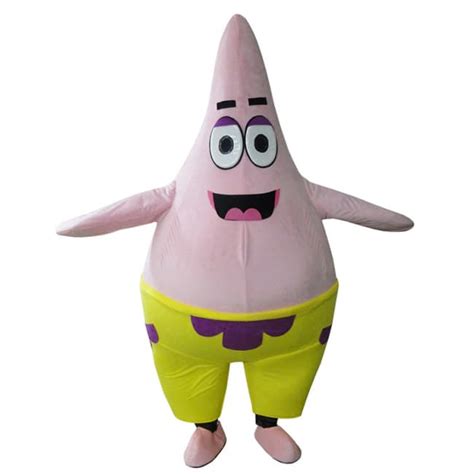 Giant Patrick Star Starfish Spongebob Mascot Costume | Costume Mascot World