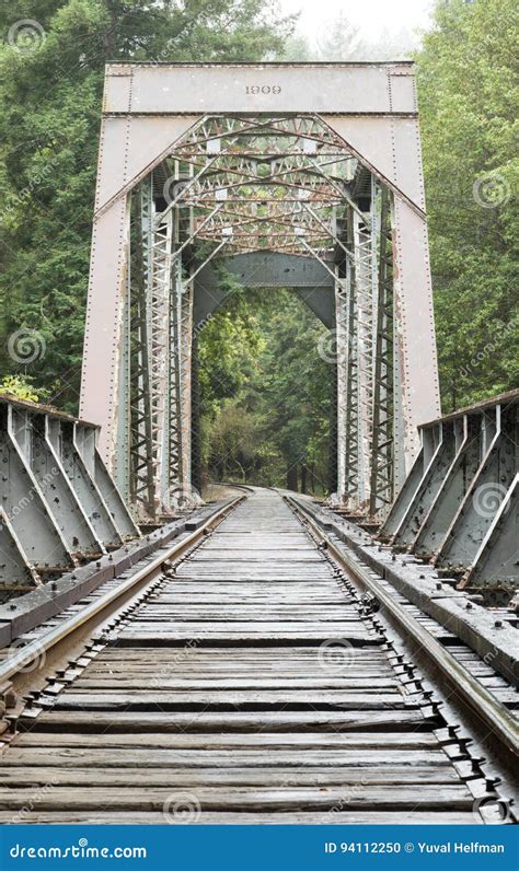 Old Train Trestle Bridge stock photo. Image of elevated - 94112250