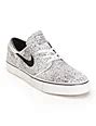 Nike SB Zoom Stefan Janoski PR Ivory & Black Speckle Skate Shoes | Zumiez